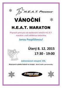 Vánoční H.E.A.T. maraton s Janou Pospíšilovou 