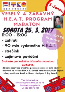 Veselý a zábavný H.E.A.T. Program maraton  s Janou Urbanovou